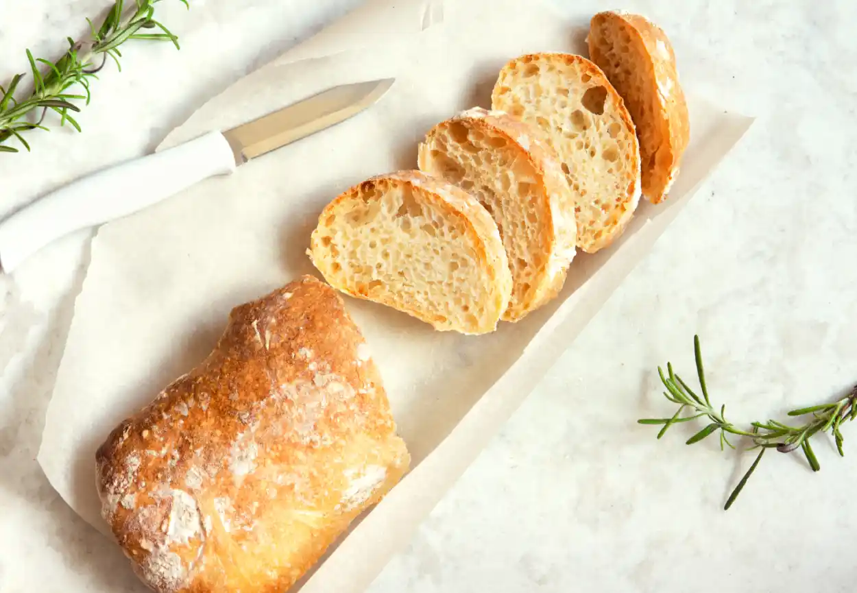 Pain Ciabatta : un pain blanc originaire d'Italie