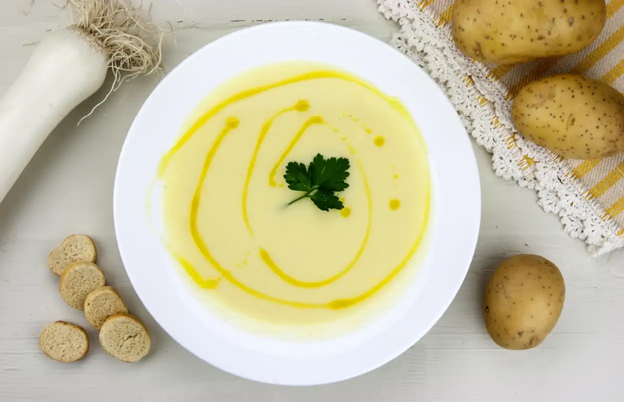 Soupe poireaux pomme de terre à l'ancienne : une recette classique et réconfortante