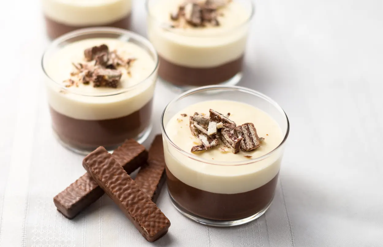 Verrine Chocolat Noir et Blanc : Un Duo Gourmand et Équilibré