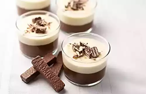 Verrine Chocolat Noir et Blanc : Un Duo Gourmand et Équilibré