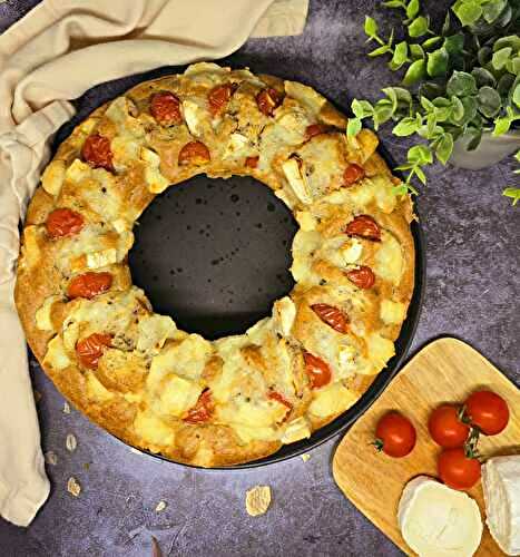 Couronne au sarrasin, tomates et chèvre