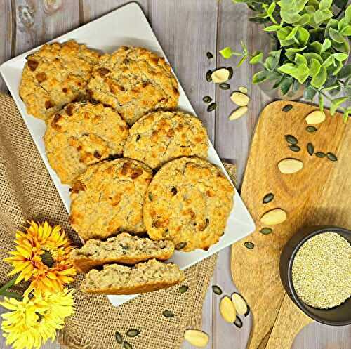 Cookies moelleux au quinoa