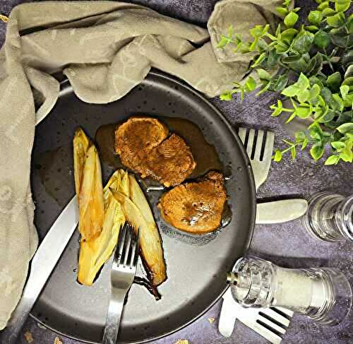 Filet mignon de veau au café