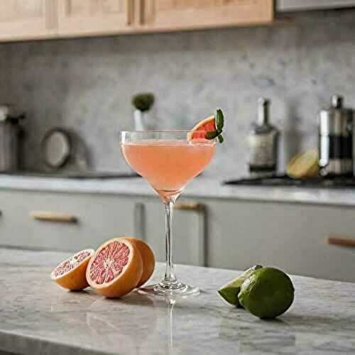 Cocktail Pamplemousse et Gin