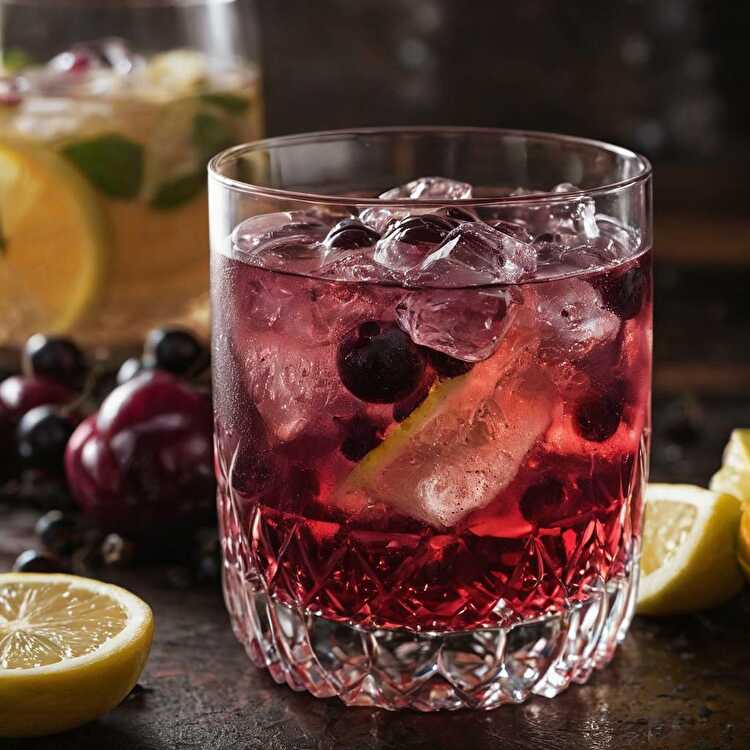 Gin Pétillant au Cassis