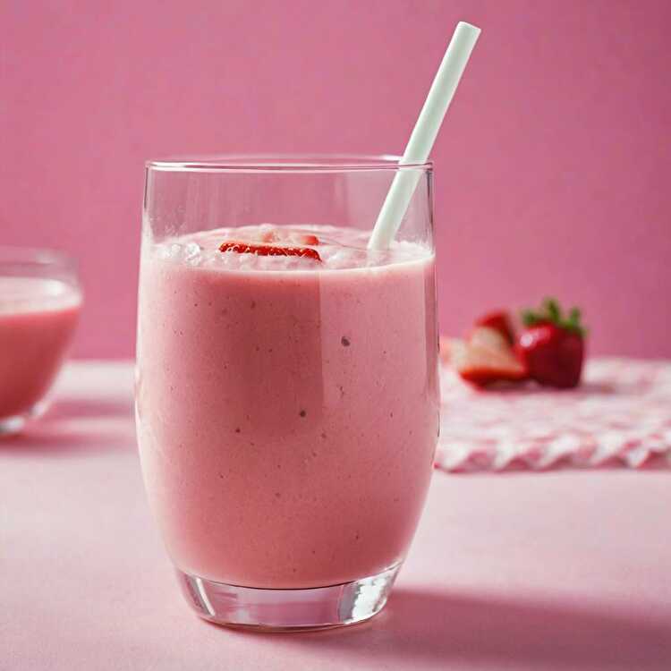 Smoothie Doux à la Fraise