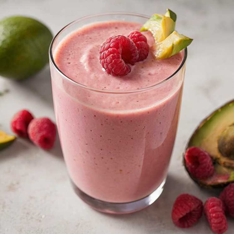 Smoothie Mangue-Framboise