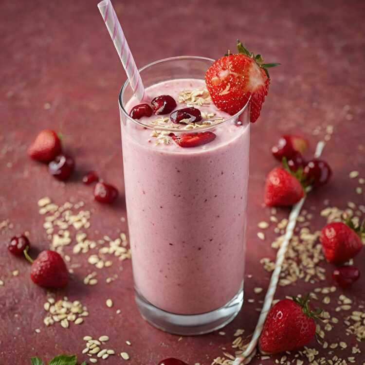 Smoothie Avoine et Fruits Rouges