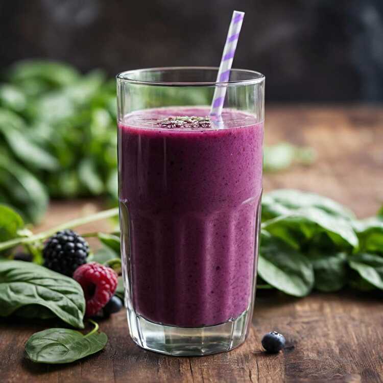 Smoothie Baies-Épinard