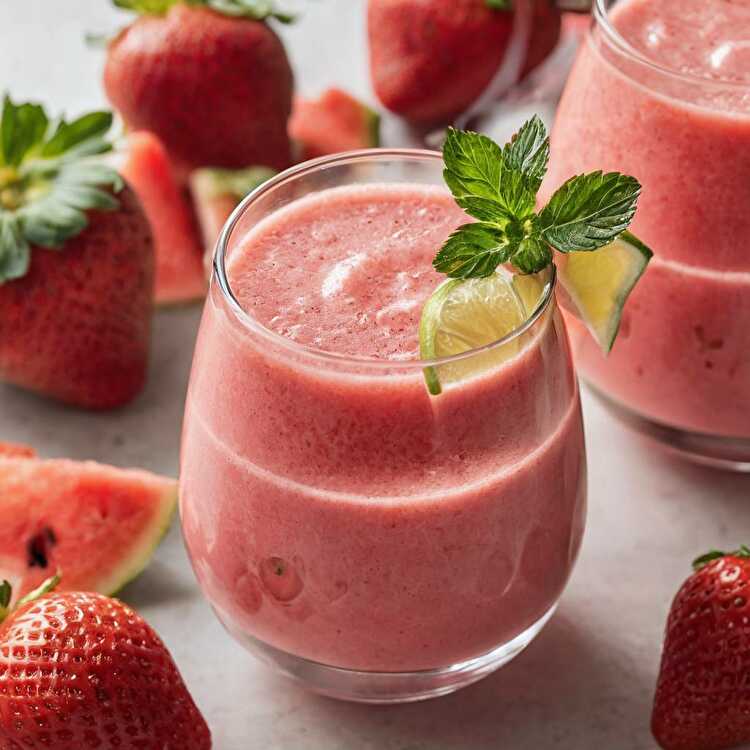 Smoothie Fraise-Pastèque