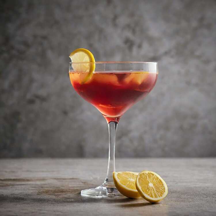 Le  Bacardi : Cocktail Rhum Citron et Grenadine