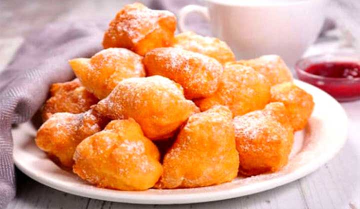 Croustillons ou beignets au sucre faits maison !