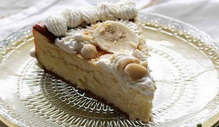 Gâteau mousse de bananes