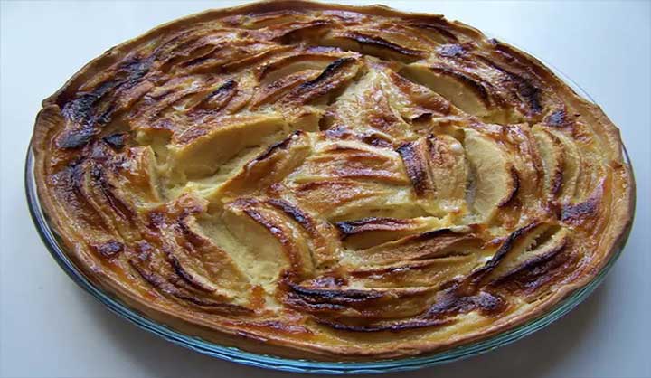 Tarte aux pommes authentique