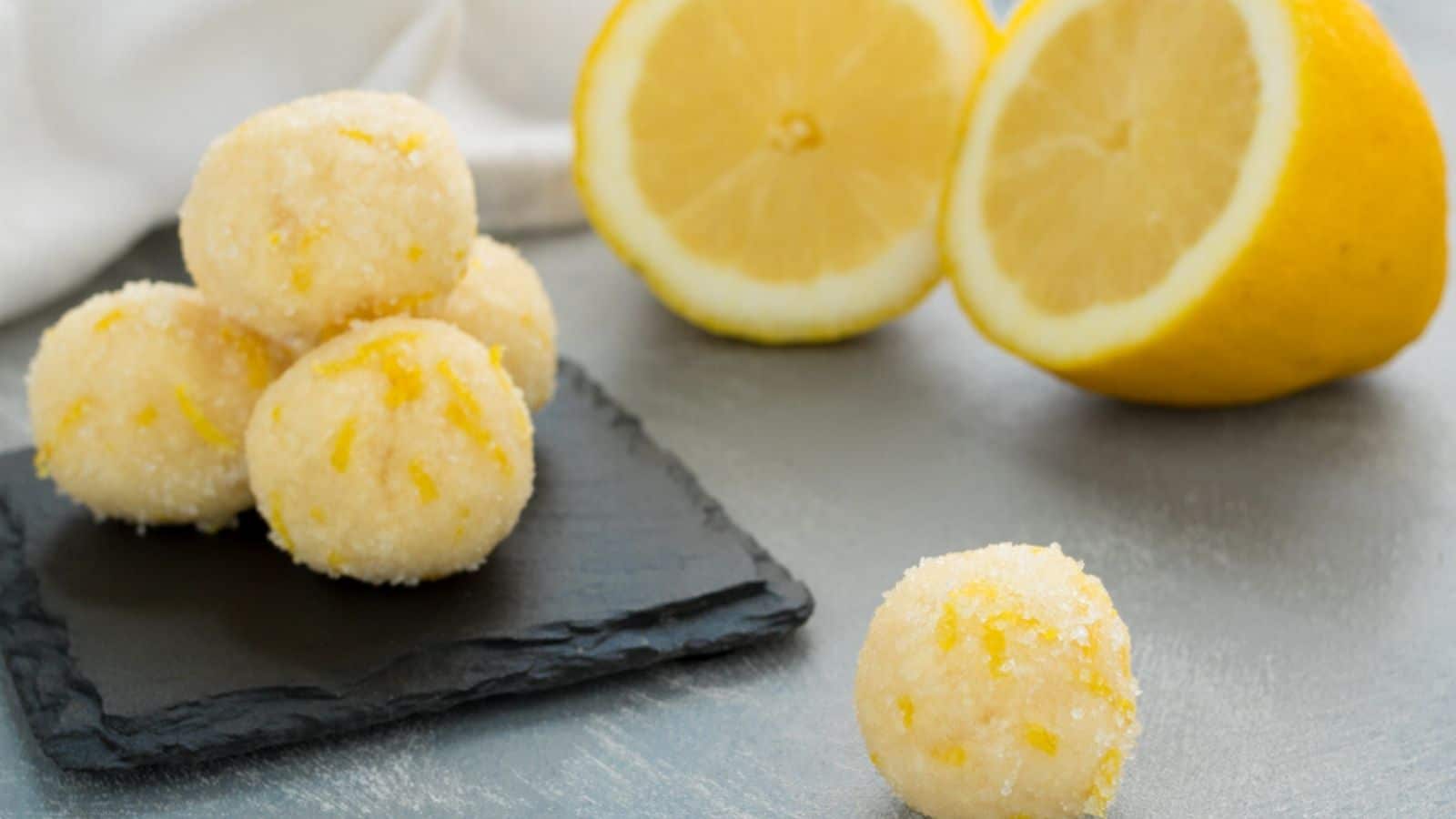 Truffes au citron en 10 minutes facile