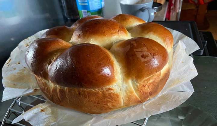 Une brioche moelleuse très simple à réaliser et délicieuse