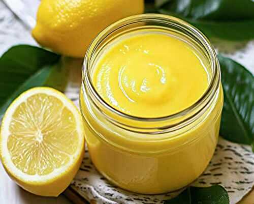 Crème de citron facile