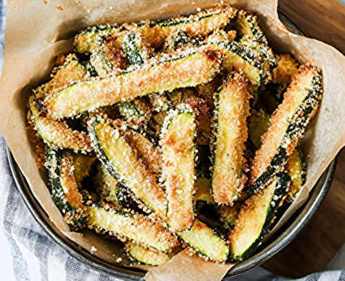 Frites de courgettes