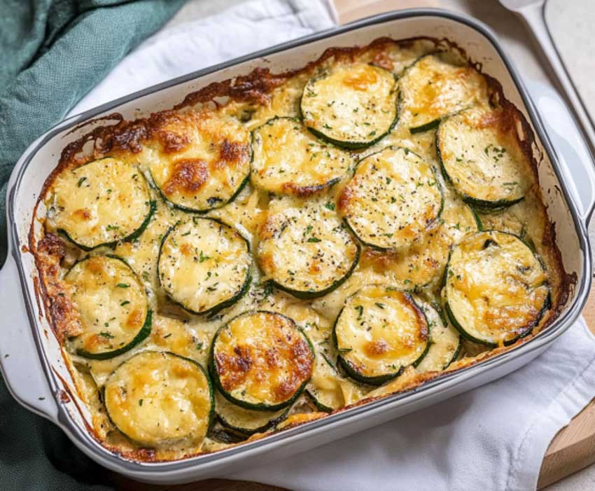 Gratin Dauphinois de Courgettes