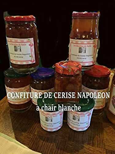 CONFITURE DE CERISE NAPOLEON