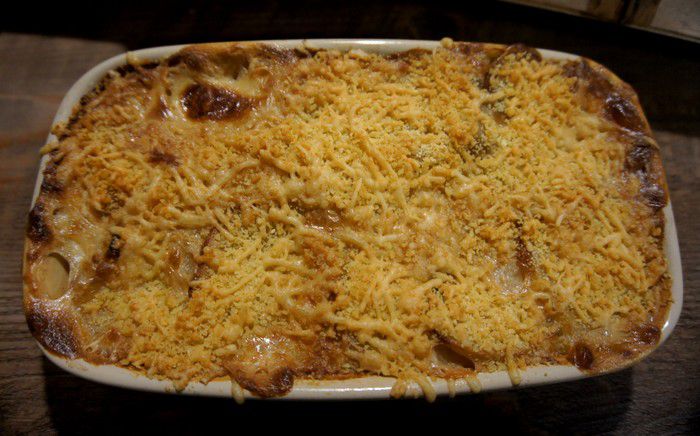 Gratin de Pommes de terre aux Patates douces et Lait de coco - Recettes de Papounet