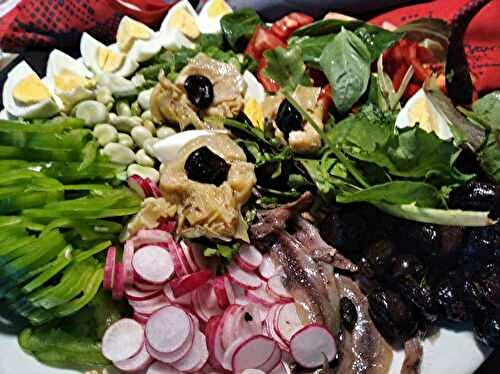  Recette de la vraie salade niçoise - Recettes de Papounet