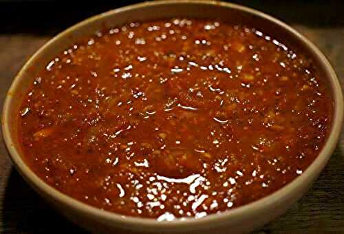 Recette sauce tomate maison - Recettes de Papounet