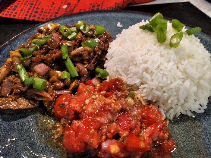 Steak de boeuf créole aux échalotes - Recettes de Papounet