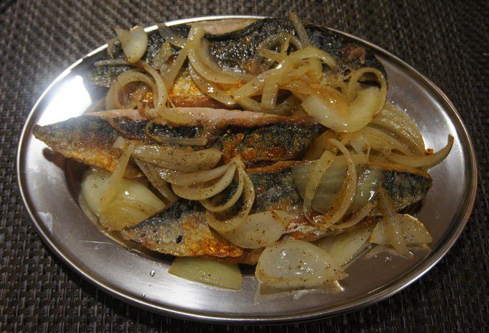 Filets de maquereaux poêlés au vin blanc - Recettes de Papounet