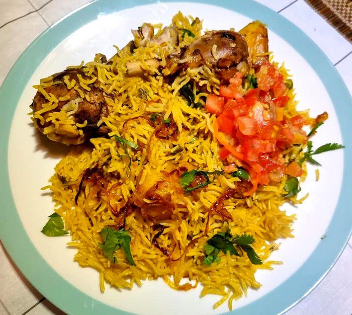 Pulao de poulet-Recette mauricienne - Recettes de Papounet