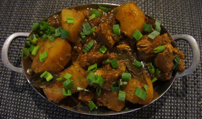 Massalé porc pomme de terre - Recettes de Papounet