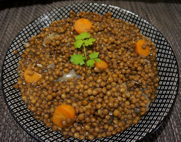 Recette des lentilles Vertes du Puy - Recettes de Papounet