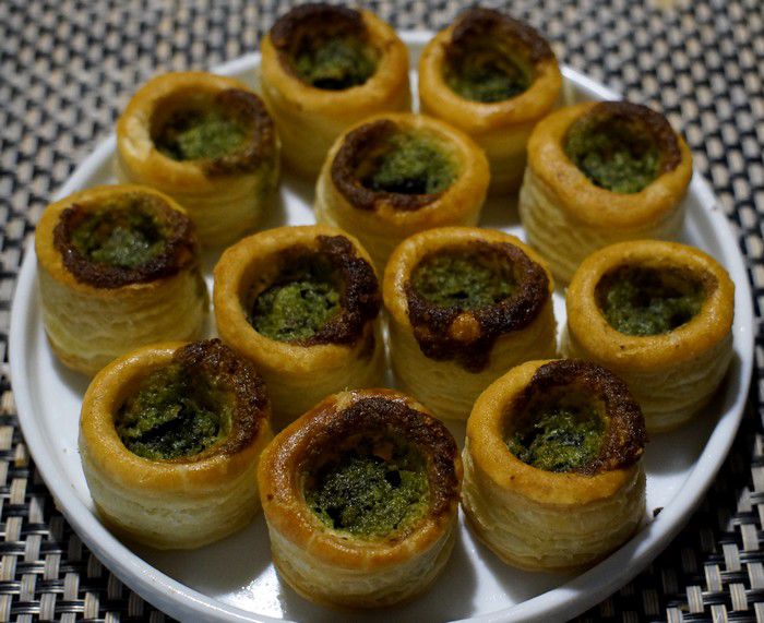 Mini bouchées feuilletés à l'escargot - Recettes de Papounet