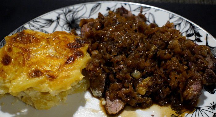 Magret de canard au miel et vinaigre balsamique - Recettes de Papounet