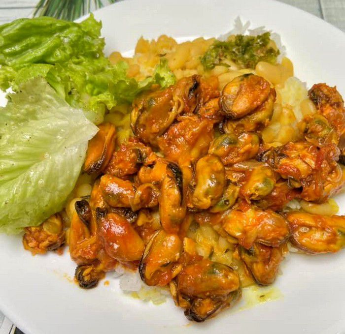 Cari de moules-Recette Réunion (974) - Recettes de Papounet