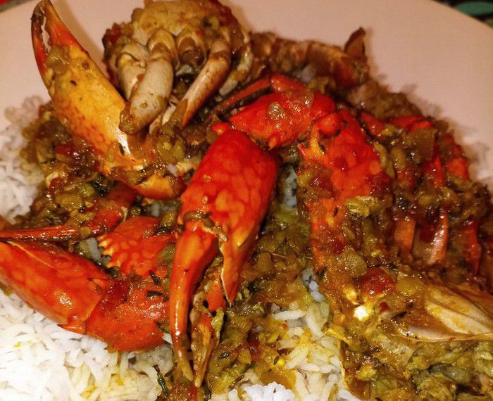 Sauce crabe de la Réunion (974) - Recettes de Papounet