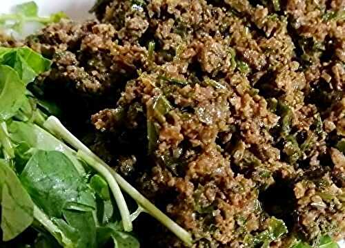 Farce foies de poulet et gésiers à la créole (974)