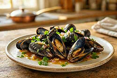 Moules au vermouth