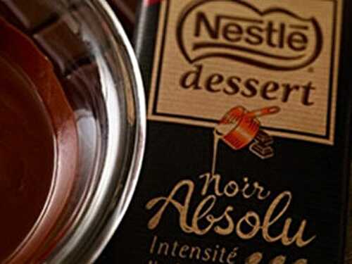 Nestlé Dessert Noir absolu : on a testé pour vous !