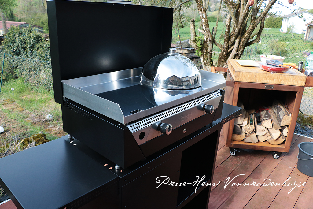 J’ai cuisiné pour vous sur la plancha gaz Rainbow au chrome dur nouveauté Simogas 2025