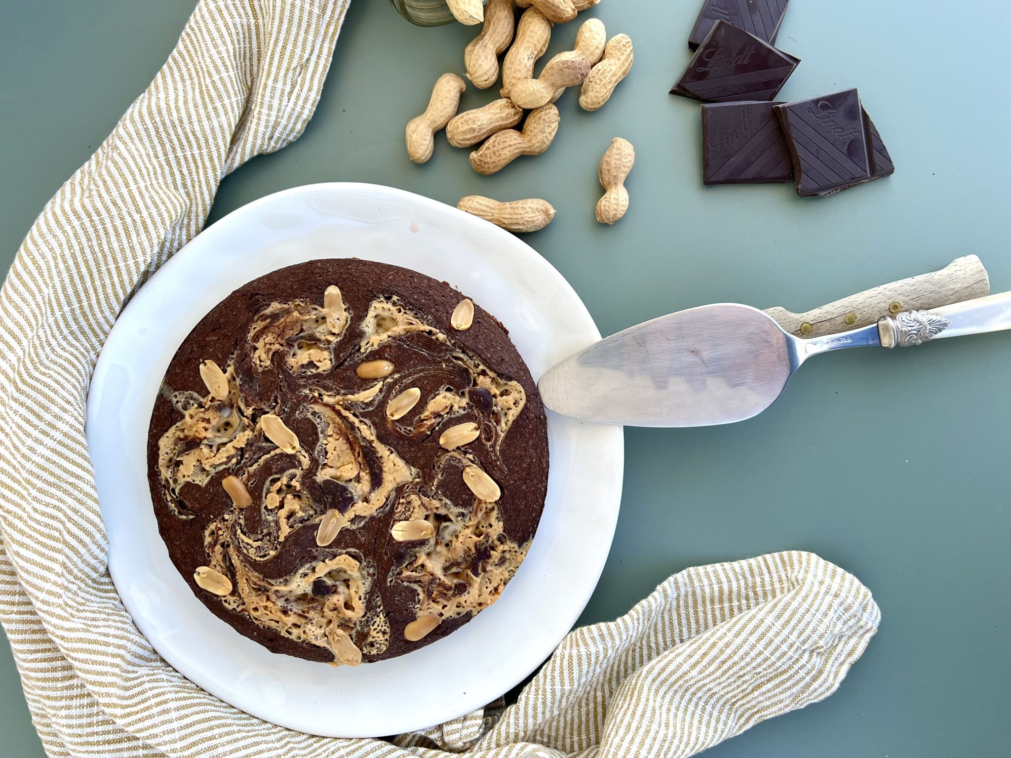 Brownie au chocolat et au beurre de cacahuète