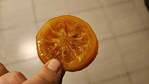 Recette Oranges confites