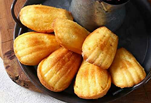 Madeleines à la Fleur d’oranger