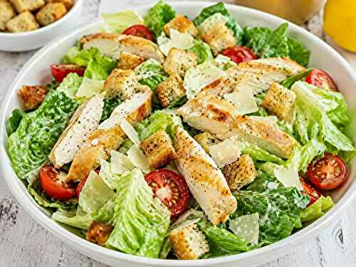 Salade César Légère au Poulet