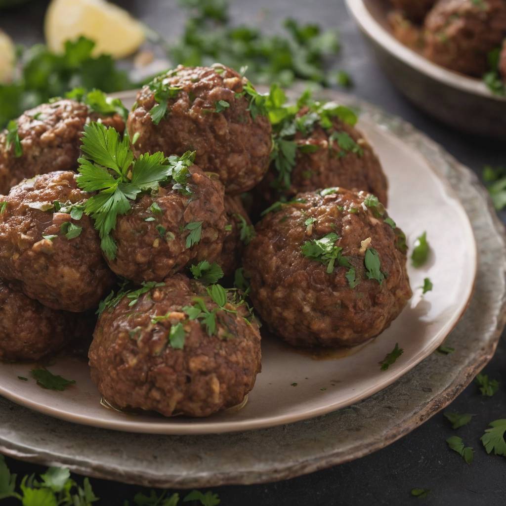 Boulettes de Bœuf Parfumées à la Coriandre