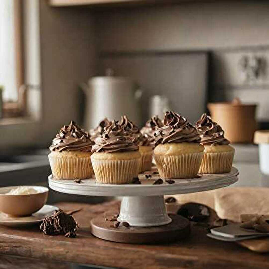 Cupcakes Gourmands au Chocolat et Mascarpone