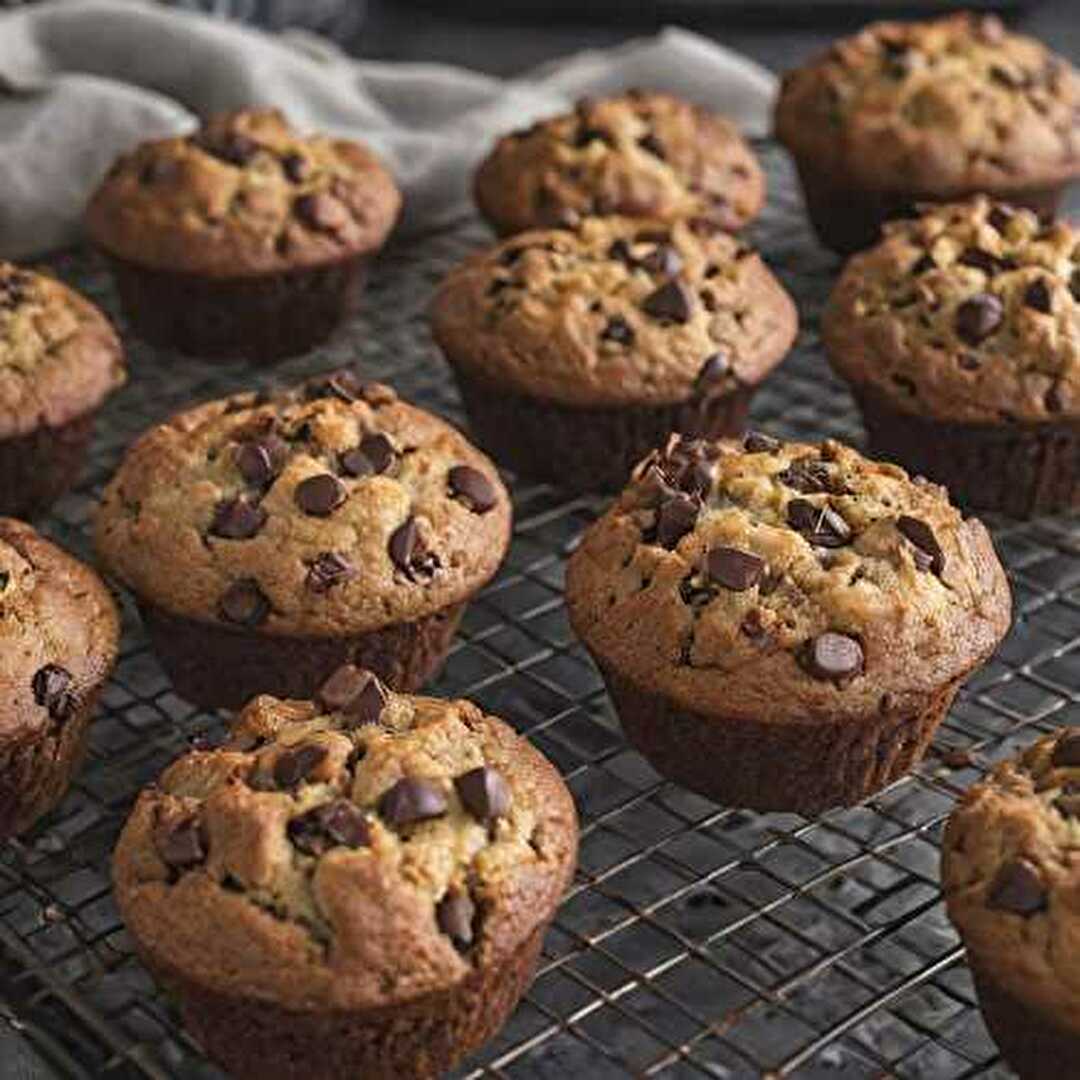 Muffins Moelleux aux Pépites de Chocolat - Une recette avec le Air Fryer