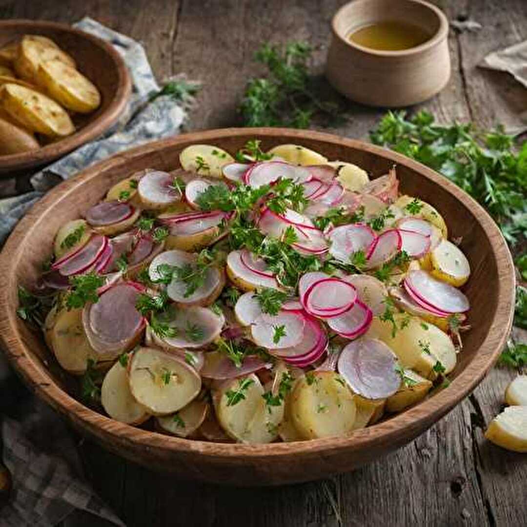 Salade de Hareng et Pommes de Terre à la Française