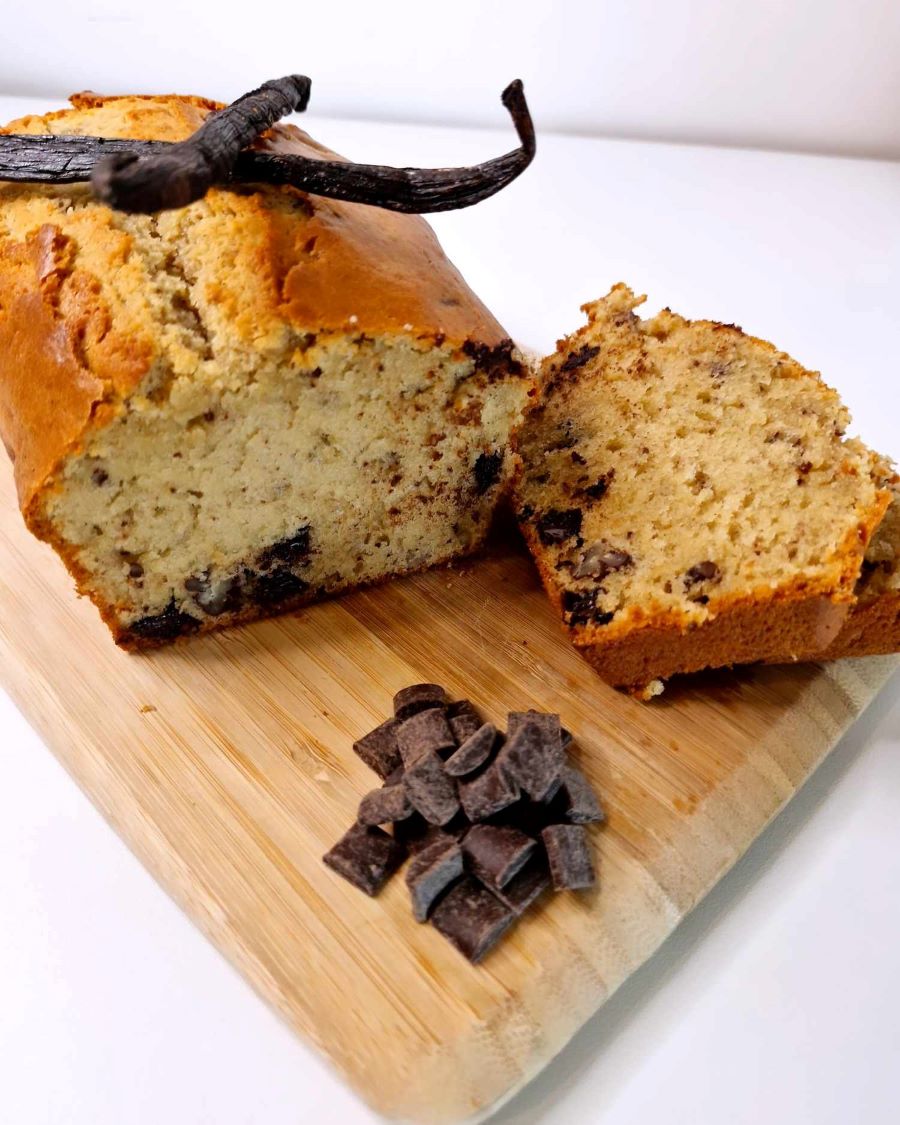 Cake aux pépites de chocolat