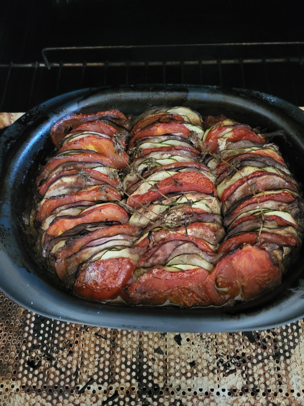 TIAN DE LEGUMES AU BOEUF